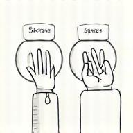 Illustration of choosing vignette type